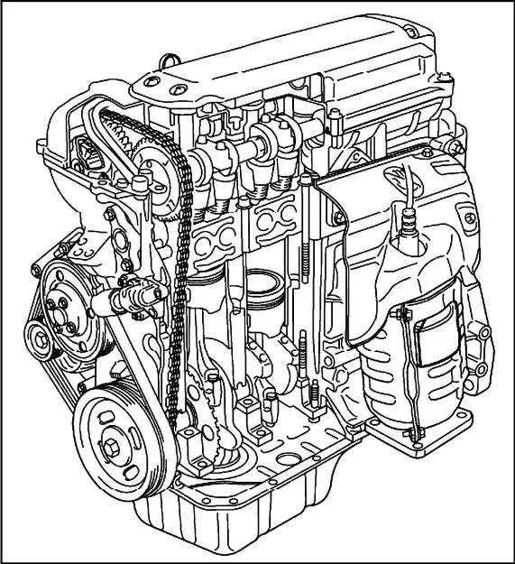 Двигатель Suzuki M16A