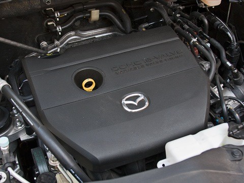 Mazda L5-VE met verbrandingsmotor