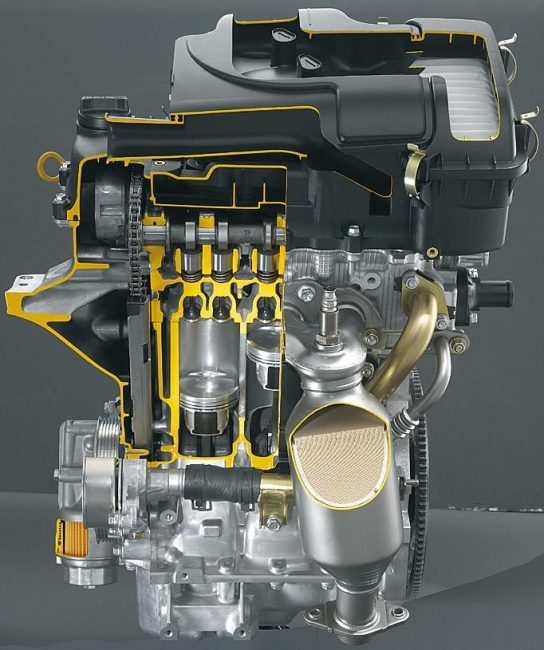 Двигатели Peugeot 107