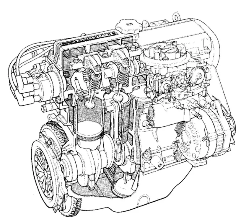 Двигатели Renault E5F, E7F