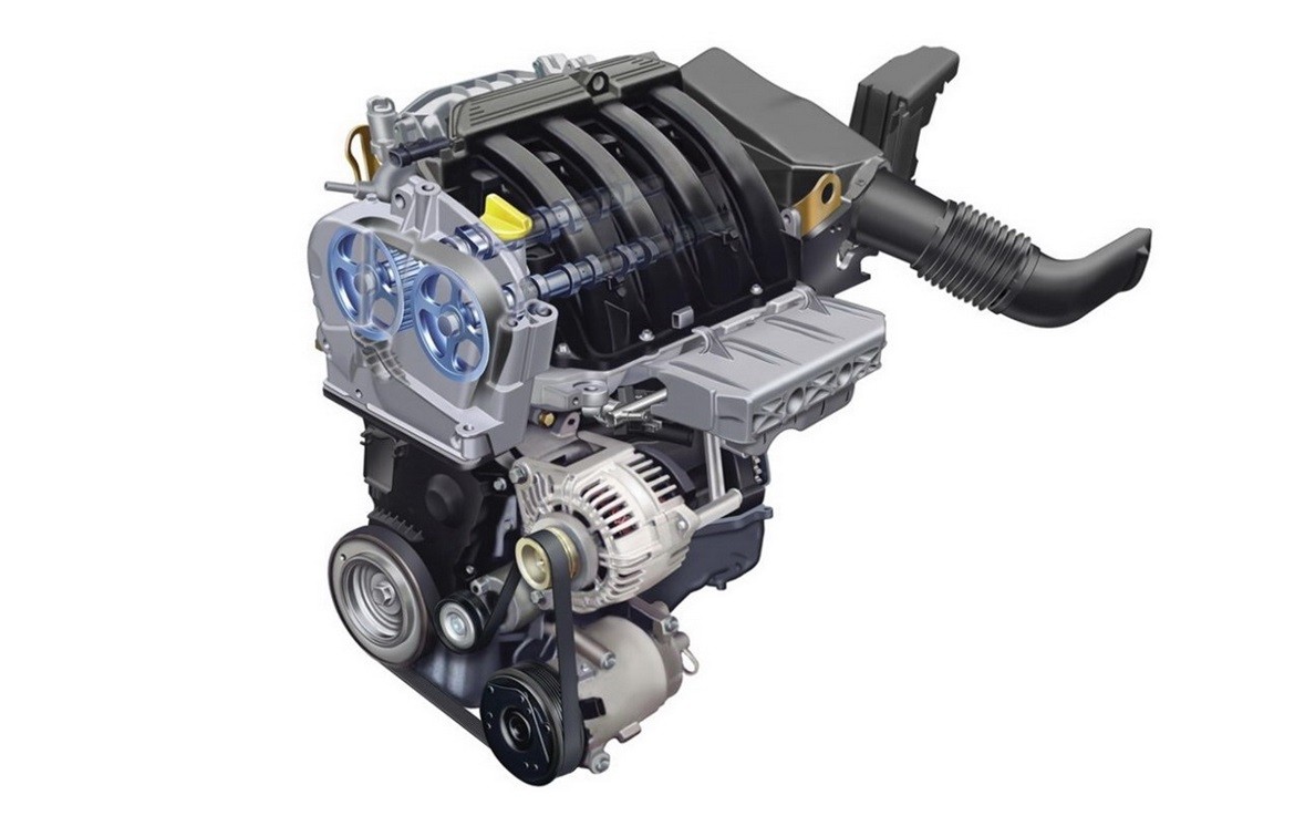 Двигатель Renault k4m Ларгус