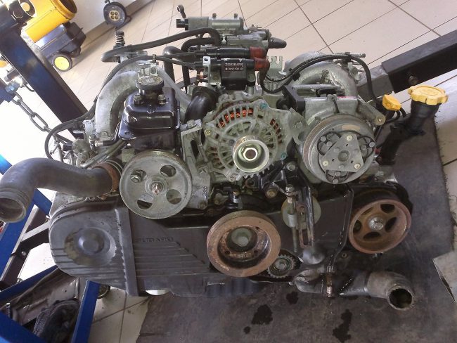 Двигатель Subaru FB16B