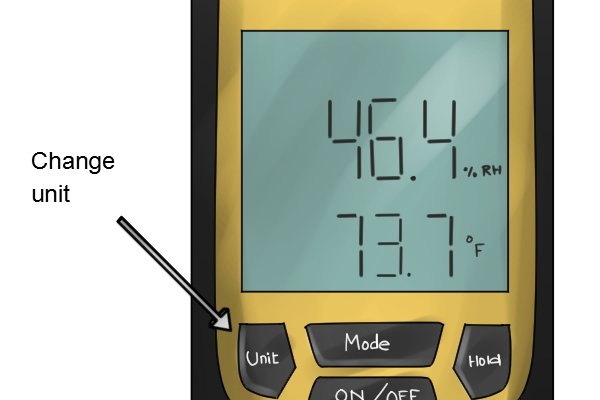 How to use a temperature and humidity meter?
