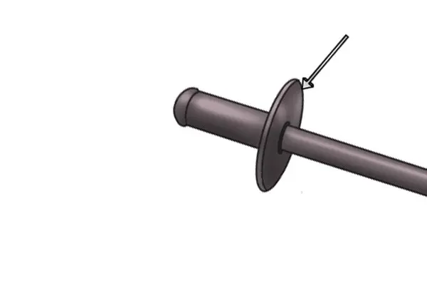 Из каких частей состоит глухая заклепка?