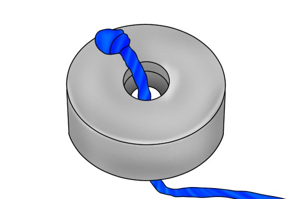 Из каких частей состоит кольцевой магнитный диск?