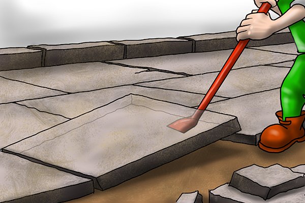 Hoe een graafmachine gebruiken om steen of beton te breken?