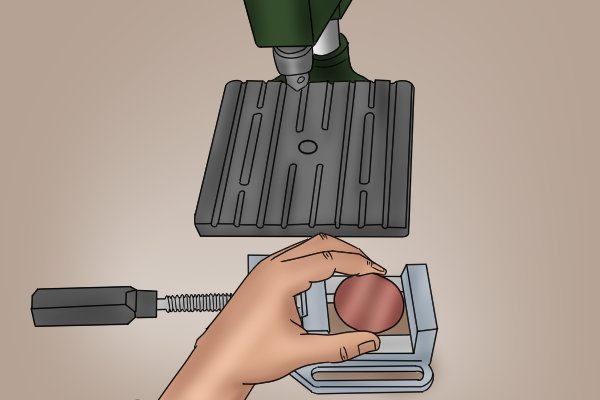 Как использовать тиски для сверлильного станка?