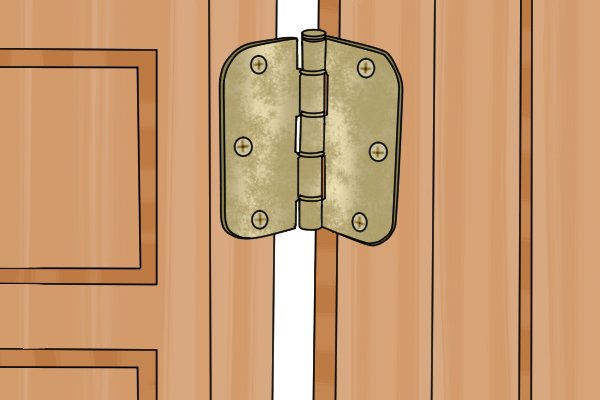 Как поднять дверь с помощью монтировки?