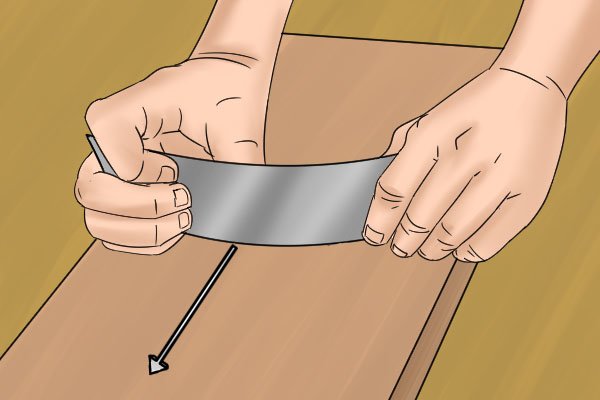Как пользоваться скребком для плоского шкафа?