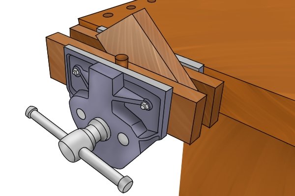 Как пользоваться столярными тисками?