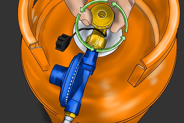 Как установить газовый регулятор с болтовым креплением?