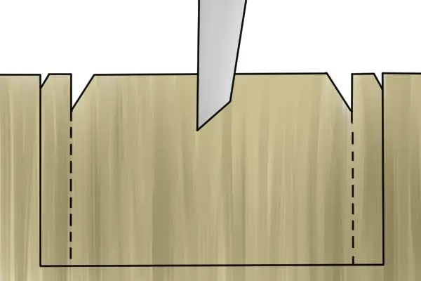Как вырезать врезное и шиповое соединение стамеской по дереву?