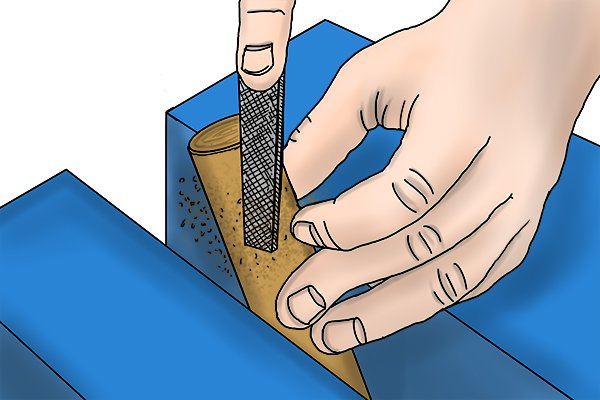 Как заменить деревянную ручку молотка?