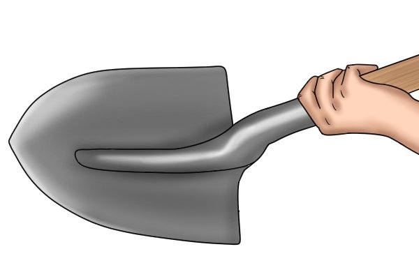 Как заменить вал ручной лопаты?