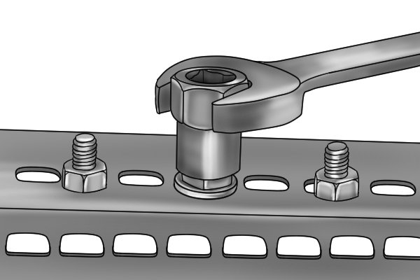 Can tools. Прорезиненная лапка болта.