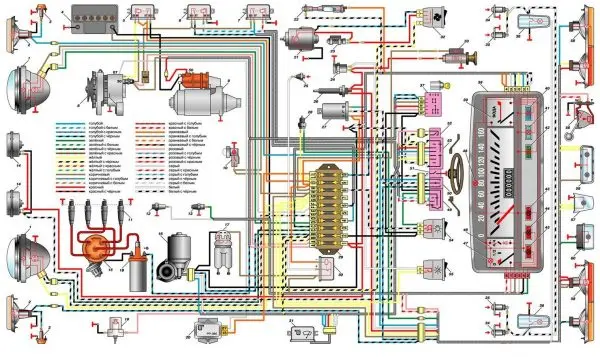 Электросхема ВАЗ 2101: что скрывает электропроводка с пятидесятилетней историей