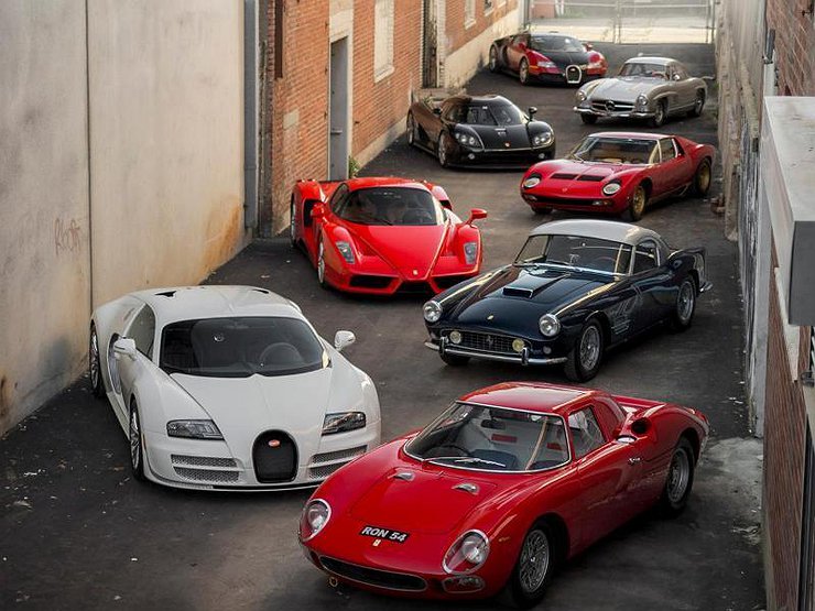 Dünyanın en pahalı araba koleksiyonlarına göz atın