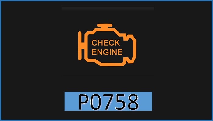 P0758 Huri solenoid valve B, hiko