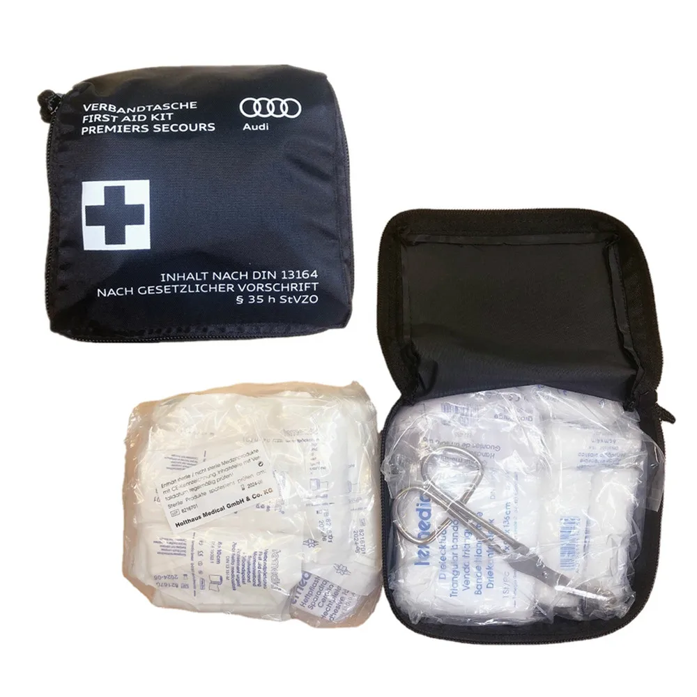 First aid kit for camper