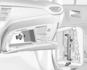 Opel Crossland X (2017-2019…) — блок предохранителей