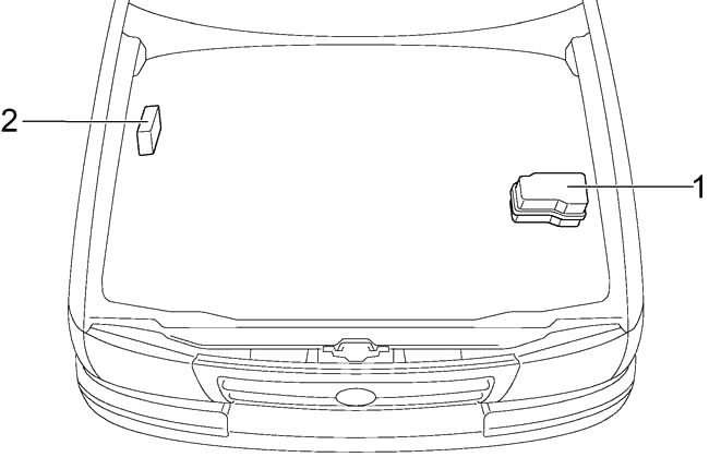 Toyota Tacoma (2001-2004) — блок предохранителей и реле