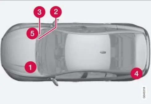 Volvo S60 (2018 г.) — блок предохранителей
