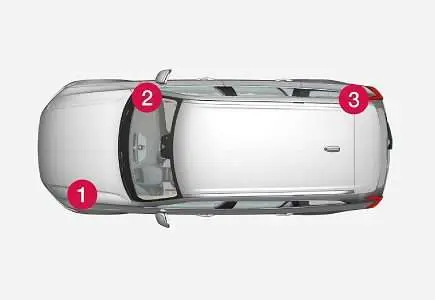 Volvo S90 (2023 г.) — блок предохранителей и реле