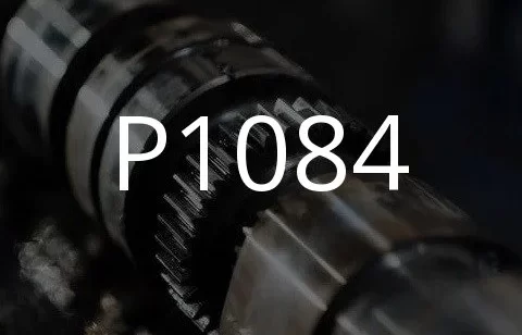 Popis chybového kódu P1084.
