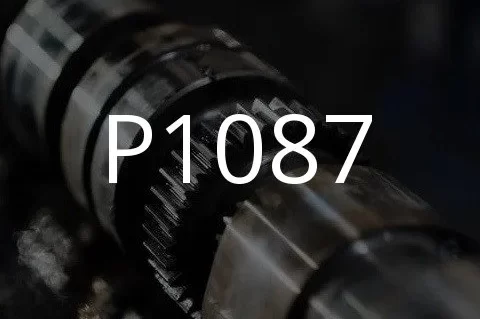 Opis šifre kvara P1087.