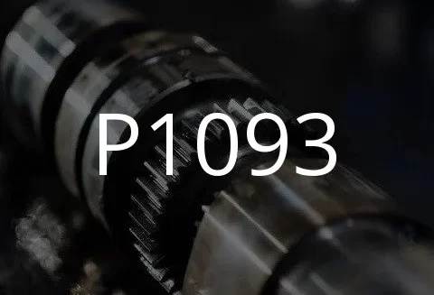 P1093 көйгөй кодунун сүрөттөлүшү.