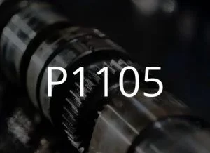 P1105 فالٹ کوڈ کی تفصیل۔