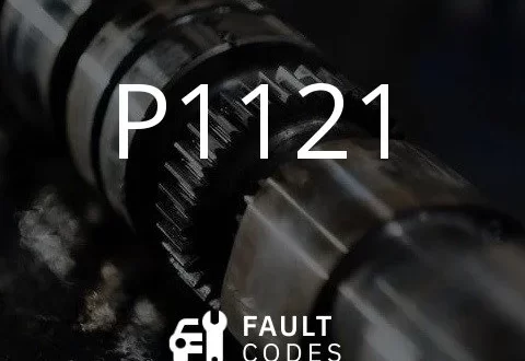 شرح کد مشکل P1121.