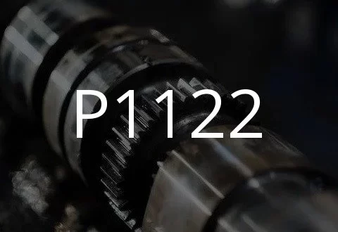 P1122 故障代码的描述。