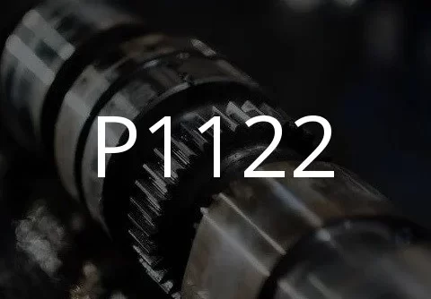 شرح کد مشکل P1122.
