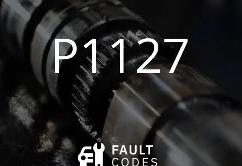 Deskripsyon sa P1127 fault code.