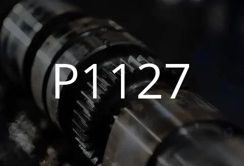 Опис на кодот за грешка P1127.