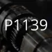 P1139 ақаулық кодының сипаттамасы.