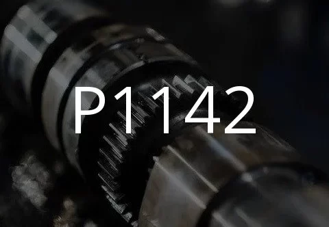 A P1142 hibakód leírása.
