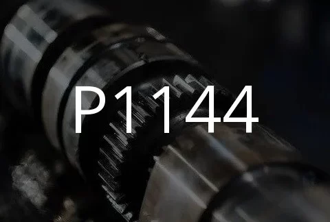 P1144 ақаулық кодының сипаттамасы.
