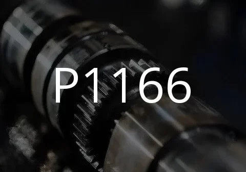 P1166 көйгөй кодунун сүрөттөлүшү.