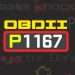 Perihalan kod masalah P1167.