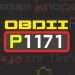 Popis chybového kódu P1171.