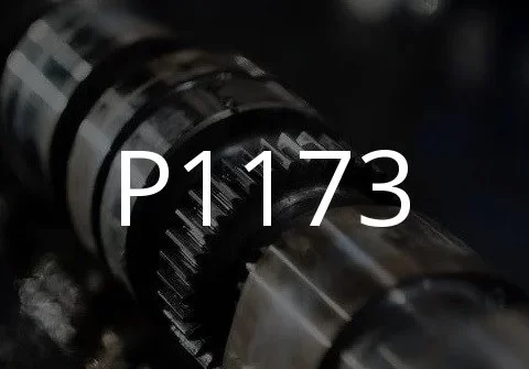 P1173 көйгөй кодунун сүрөттөлүшү.