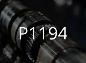 P1194 فالٹ کوڈ کی تفصیل۔