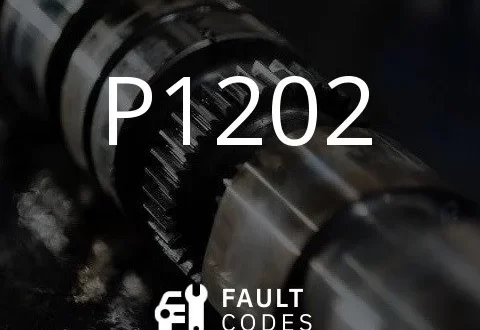 P1202 გაუმართაობის კოდის აღწერა.