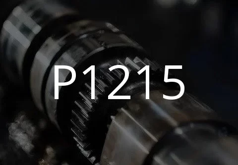 P1215 ақаулық кодының сипаттамасы.