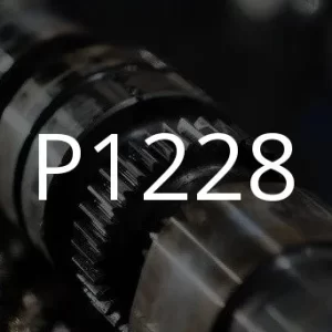 Описание кода неисправности P1228