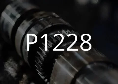 DTC P1228の説明