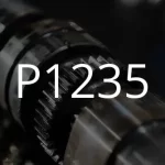 Описание кода неисправности P1235