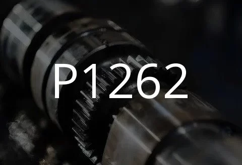 Beschrijving van storingscode P1262